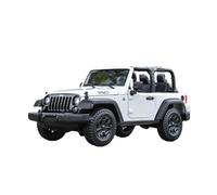 For JEEP Wrangler 1:18 Static Alloy Die Casting Car Mold Simulation Decoration(White)