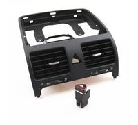 For Jetta Mk5 2006-11 For Rabbit 2006-09 Dashboard Air Conditioning Nozzle Outlet Vents + Warning Light Switch 1 Set Internal Accessories