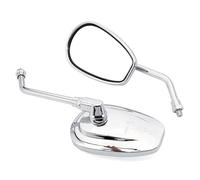For Jog BWS BWS 100 125 Vino For Suzuki GN 125 10mm Motorcycle Rearview Mirrors Scooter Chrome Side Mirror Handlebar Mirror