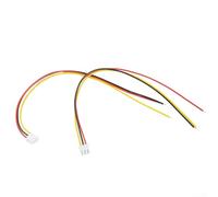 For JST XH 2.54mm Wire Cable Connectors - 10 Sets Of 2-Pin, 3-Pin & 4-Pin Male/Female And Socket Terminals For Electrical Wiring, 24AWG, 20 Cm Length(3p)