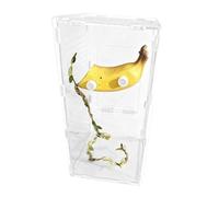 For Jumpers Enclosure - Fruit Design Box 12x4x6cm, Resin Magnetic Habitat, Unique Decorative House With Grass Pampas And Natural Appearance | Display For