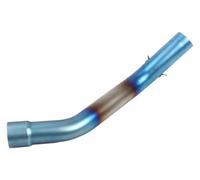 For K&awasaki For Ninja ZX-6R ZX6R ZX636 2009-2020 Motorcycle Slip On Exhaust Modified Titanium Alloy Mid Link Escape Pipe Motorbike Muffler Exhaust(2)