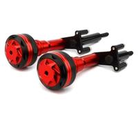 For K&awasaki For NINJA400 Z400 2018-2023 Motorcycle Frame Sliders Crash Protectors Falling Protection Frame Sliders Crash Protector(Rosso)