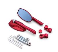 For K&awasaki For VERSYS ZG1000 ZRX1100 650 1000 300X Motorcycle Rear View Mirror CNC Moto Side Mirrors(Red)