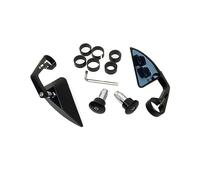 For K&awasaki Ninja 250 300 400 650 1000 ER-6F ER-6N ZX9R Universal 7/8'' 22mm Handlebar CNC Aluminum Motorcycle Rearview Mirrors Compatible Parts