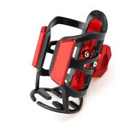 For K&awasaki Ninja 7 Hybrid E-1 250 400 300 500 650 1000 H2 SX ZH2 H2R ZX-4R ZX-6R Motorcycle Water Bottle Drink Cup Holder Stand Beverage Cage Bracket Cup holder(Red)