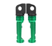 For K&awasaki Z1000 Z1000SX Z800 Z750R NINJA ZX10R ZX6R Z H2 Motorcycle Driver Footrest Foot Pegs Front Footpegs Accessories Pedal bracket(Green)