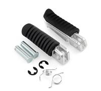 For K&awasaki ZR250 ZR400 ZRX400 ZRX1100 ZRX1200R ZRX1200 ZR7 ZR7S ZZR600 ZZR1200 Motorcycle Driver Footrest Foot Pegs Front Footpegs Accessories Pedal bracket(Black 1)