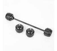 For K-&-T&-M RC 390 2022 2023 RC390 Motorcycle Front Rear Wheel Fork Axle Cap Crash Protector Sliders Wheel Accessories Slider(Black)