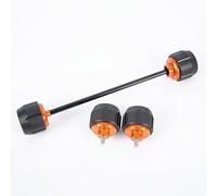 For K-&-T&-M RC 390 2022 2023 RC390 Motorcycle Front Rear Wheel Fork Axle Cap Crash Protector Sliders Wheel Accessories Slider(Orange)