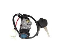 For K&YMCO For DY100 For C100 For WAVE110 For CUB100 Scooter For GY6125 For GY6150 For WH125 Motorcycle Ignition Switch Key Lock Ignition Starter Switch Key(GY6125 2 Wires)