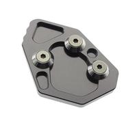 For K1200S K1200R 2005 2006 2007 2008 For K1300S K1300R 2009-2014 Kickstand Side Stand Plate Pad Base Motorcycle parts(Grey)