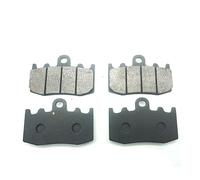 For K1300S 2009-2017 R1200RT 2006-2013 HP2 1200cc HP2 Megamoto 2006-2010 R1200S 2006-2015 Motorcycle Semimetal Front And Rear Brake Pads(Front)