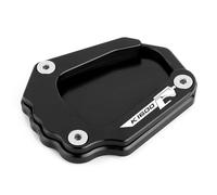 For K1600B K1600GT K1600GTL K1600 B GT GTL 2017 2018 2019 2020 Kickstand Foot Side Stand Extension Pad Support Plate Enlarge(Black)