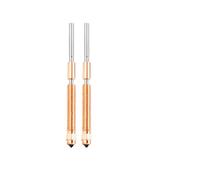 For K2 Plus Hotend Ceramic Block Kit 0.4mm All-metal Integrated Quick swap Nozzle 350°C for K2P Combo(Nozzel BK x2,0.2mm)