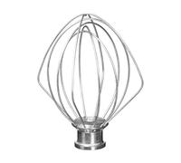 for K45WW Stainless Steel 6-Wire Whisk Attachment for 4.5-5-Quart Bowl Stand Mixer, Stainless Steel Whisk Replacement