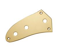 For KA-ISH Bottom Control Plate Volume/Tone Lower Control Plate With Mounting Screws For Fe-nder For Ja-guar Guitars(Gold)