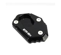 For KA&WASAKI ER6N ER6F Z650 Z900 900RS CNC Motorcycle Accessories Kickstand Foot Enlarger Side Extension Pad Stand Support Plate