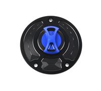 For KA&WASAKI For Ninja ZX6R ZX636R 2007-2018 Motorcycle Fuel Gas Tank Cap Cover(Blue)