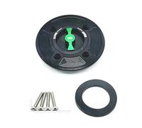 For KA&WASAKI Z650 Z900 2017-2019 Z400 2019-2020 For Ninja650 2017-2019 For NINA400 2018-2020 Motorcycle Fuel Tank Cap Cover(Black and Green)