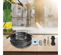 For KARCHER Drain Hose for K1 K2 K3 K4 K5 Pressure Washers with Dual-Material Build Optimized for High-Pressure Drainage Tasks (20m)