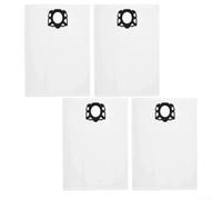 for karcher Dust Bags 4 Pack Fits WD2 WD4 MV4 Vacuum Cleaner | Fine Filter Fabric, Dust Containment, For Wet Dry Pickup, 4 Pack Replacement, Waste Collection