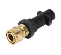 For Karcher Foam Pot Adapter Nozzle 14 with Quick Connect, Supports High Pressure up to 3500 PSI, ABS and Brass Materials