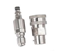 for karcher for m22 Adapter with 3/8 for Quick Release Fit B) | Converts for m22 thread to 3/8 quick connect, for instant hose swap, saves on cleaning tasks