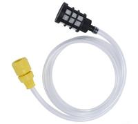 For Karcher K2 through Compatible Self-Priming Water Inlet Hose 1.5m Plastic Hose with Two Standard Connectors (1.5 m Suction Suit)