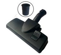 Paxanpax PFC891 Universal 'Modern Low-Profile Type' Black Plastic Single Pedal Tool with Metal Base and Rear Wheels (35mm)