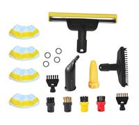 for karcher SC1 for sc2 for sc3 for sc4 SC5 for easyfix Accessory Kit 20 Piece Steam Cleaner Brush Set with Microfiber Cloths and O-Rings Part 2.884-280.0