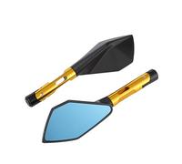 For Kaw&asaki Z900 Z900RS Z800 Z1000 Motorcycle Accessories CNC Aluminum Rear View Mirrors Blue Glass Green Black G Red Orange Rears Views Sides Mirrors