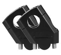 For Kawa&Saki For Handlebar Riser For Motorcycle For 22mm 28mm Mounting Clamp Motorbike Handle Bar Riser(28mm Black)
