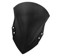 For Kawa&saki For Ninja 400 For Ninja 250 2018-2021 Windshield Motorcycle Double Bubble Fairing Motorcycle Windshield(Black)