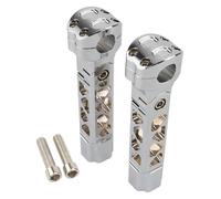 For Kawa&saki Motorcycle 1inch 25mm Handlebar Risers Pull Back Straight Handle Bar Riser(8.5inch Black)