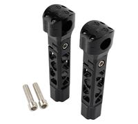 For Kawa&saki Motorcycle 1inch 25mm Handlebar Risers Pull Back Straight Riser Clamp Mount Kit(8.5inch Black White)