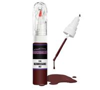 For KAWASAKI CANDY WINE RED MET H3 Paint Pen Brush Scratch Chip Fix Kit