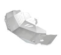 For Kawasaki For KLR650 2008-2023 Motorcycle Chassis Engine Guard Bash Bottom Skid Plate Lower Frame Cover Protector Motorcycle Engine Belly Pan Guard(Silver)