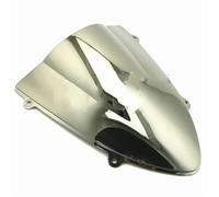 For Kawasaki For Ninja 250 EX250 R ZX250R 2008 2009 2010 2011 2012 Black Motorcycle Screen Windshield WindScreen Motorcycle Windshield(Silver)