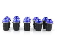 For Kawasaki For Ninja 300R 400 Z125 Z800 Z1000 ZZR600 Bodywork Screws Motorcycle Deflectors Windshield Bolt Kit Fitting Windshield Bolts(Blue)