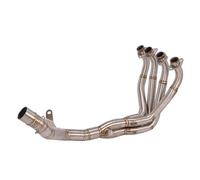 For Kawasaki For Ninja 900 Z900 2017-2022 Motorcycle Full System Modifed Exhaust Escape Stainless Steel 50.8mm Exhaust Aluminium(Silver)