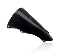 For Kawasaki For Ninja ZX-25R 2020-2023 ZX-4RR 2023 2024 Motorcycle Heightening Raised Windshield WindScreen Motorcycle Windscreen(Black)