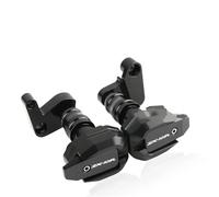 For KAWASAKI For NINJA ZX10R 2008-2010 Motorcycle Frame Slider Fairing Guard Crash Pad Protector(Black)