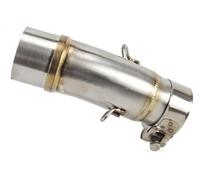 For Kawasaki For Ninja400 Z400 2018-2021 Motorcycle Slip-on Exhuast Middle Link Pipe Escape Muffler Adapter 51mm Connect Exhaust Exhaust Muffler Silencer