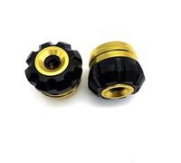 For Kawasaki For Ninja400 Z400 8-2022 Motorcycle Front & Rear Wheel Drop Ball Axle Slider Swingarm engine(Gold)