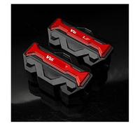 For KAWASAKI For Vulcan S 650 VN650 2015-2023 Motorcycle Crash Bar Bumper Engine Guard Protection Decorative Block Protection Decor(Red)