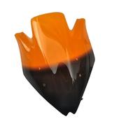 For Kawasaki For Z750 For Z750R Windshield Wind Deflectore Bubble Smoke Black Windscreen Spoiler Wind Screen Deflector(Orang)