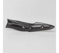 For Kawasaki For Z900 2017 2018 2019 De-cat Motorcycle Exhaust Middle Link Pipe Cut-cat With Carbon Fiber Heat Shield Motorcycle Exhaust Muffler(Heat shield)
