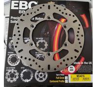 FOR KAWASAKI GPZ 900 R 1984-1989 FRONT DISC BRAKE ROTOR 280mm EBC MD4016