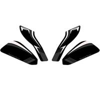 For KAWASAKI H2SX Non-Slip Pad Motorcycle Fuel Tank Side Knee Grip Protector Decal Adhesive Pads